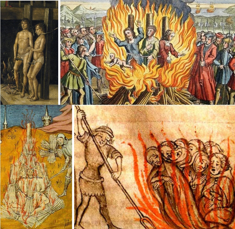Mass burnings